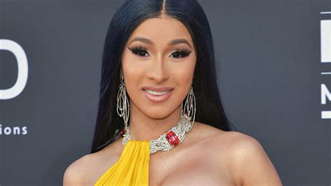 hot naked cardi b